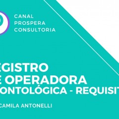 Registro de operadora odontologia - Requisitos